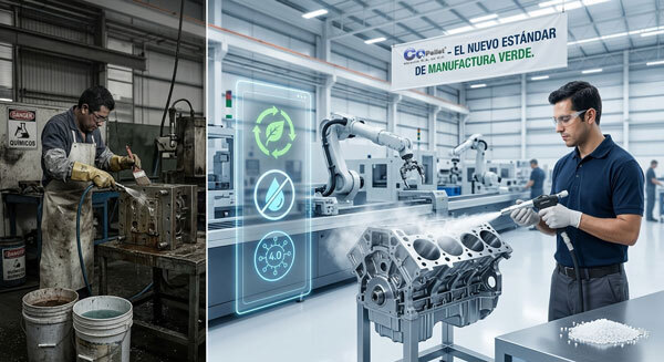 El fin de la "Limpieza Sucia": Por qué el CO2 es el nuevo estándar de la manufactura verde